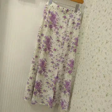 LAURA ASHLEY 로라 애슐리 꽃무늬 롱 스커트 L