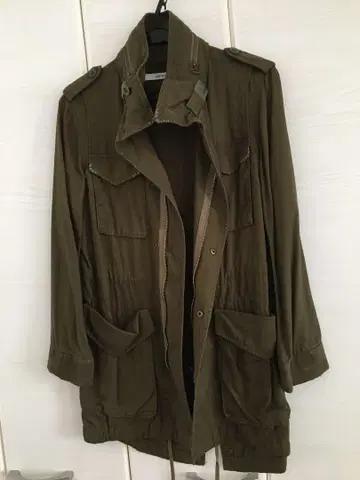 르쉘 블루 le ciel bleu 코트 블루종 밀리터리 빈티지