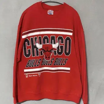 USA 90s 시카고 불스 NBA 헤인즈 빈티지 맨투맨