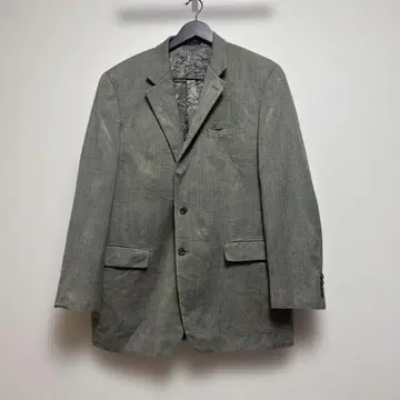 CHAPS 그레이 헤링본 테일러드 자켓