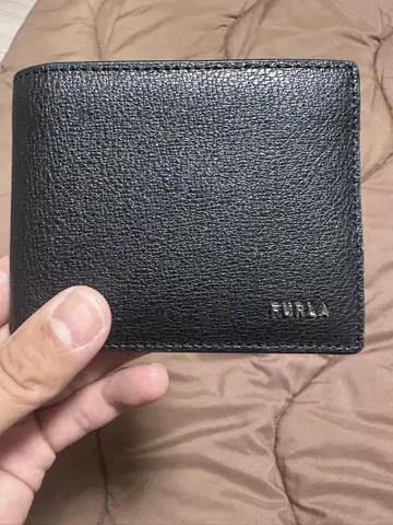 FURLA 블랙 접이식 지갑