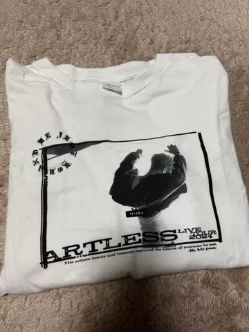 ARTLESS 이와타 타카노리 BeMyguest 롱 T 사진 T셔츠
