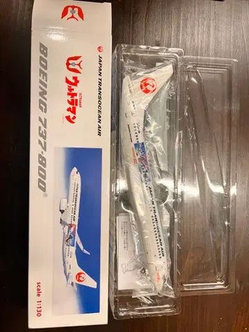 일본 트랜스오션 항공 JTA 울트라맨 JET B737-800 JAL