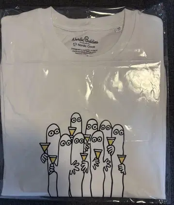 시착만 한 상품 오사카 간사이 만박 무민 니요로니요로 T셔츠 XS