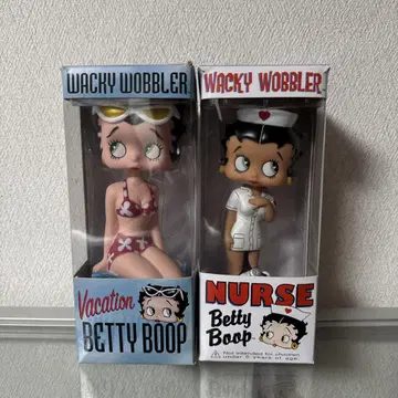 Wacky Wobbler 베티 부프 피규어 세트 보블헤드 레어