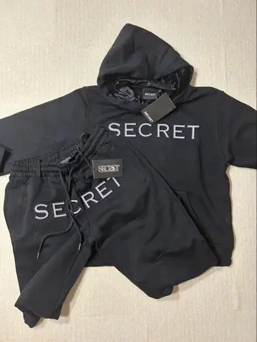 SECRET 블랙 셋업 S