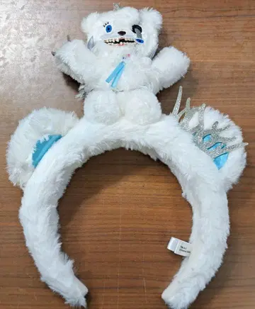 하미쿠마서울 머리띠 화이트