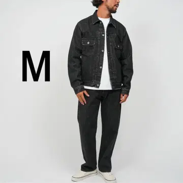 OVY Black Washed 2nd Type 데님 재킷
