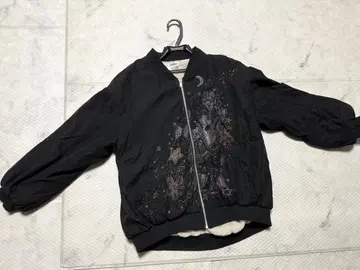 스칼라 점퍼 블랙