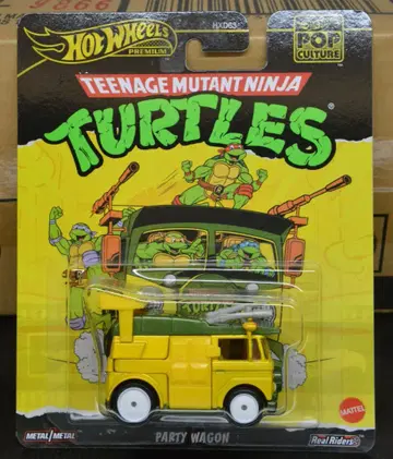 핫휠 TURTLES PARTY WAGON 파티 왜건 미개봉