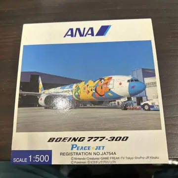 ANA 전일공상사 포켓몬 제트 [피스 제트] 비행기 모형 [희귀 레어]