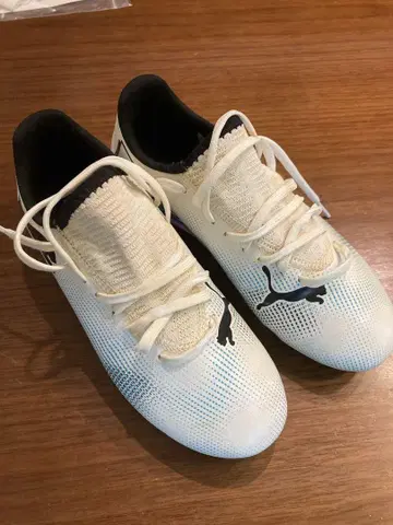 Puma 축구 스파이크 화이트 21.5cm