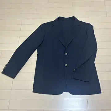 컨디션 최상 UNIQLO 감동 블레이저 네이비 가볍고 움직이기 편함