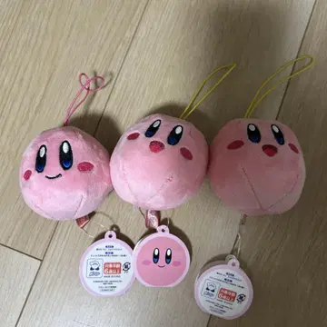 커비 스트랩 3개 세트 약 6cm