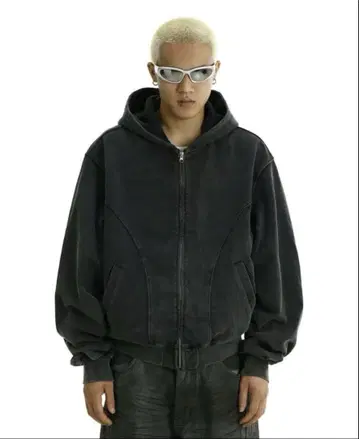 GEEK 지퍼 후드티