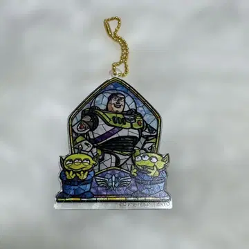 2층 아크릴 키링 버즈 라이트이어