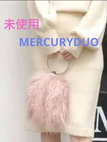 MERCURYDUO 에코 퍼 라운드 백 미사용