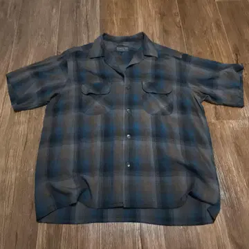 PENDLETON 레이온 셔츠 오픈 카라