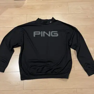PING 골프웨어 긴팔 모크넥