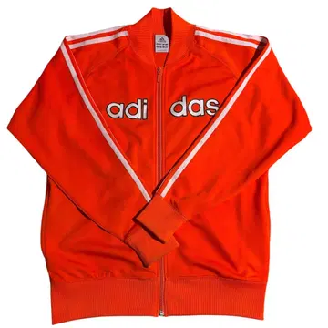 adidas 오렌지 집업 자켓