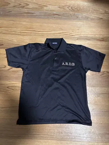 A.R.D.B 수륙기동단 블랙 피케 셔츠