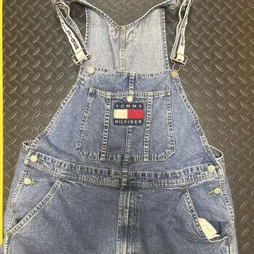TOMMY HILFIGER 데님 오버롤