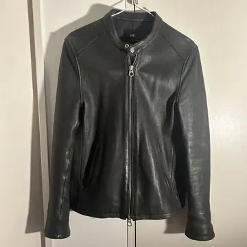 HARE 싱글 라이더 자켓 램 가죽 블랙 S