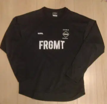 FCRB x 프래그먼트 디자인 SOPH. FRGMT 블랙 긴팔 셔츠