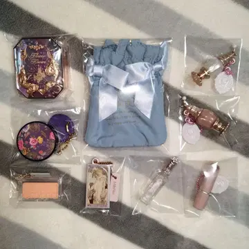 화장품 가챠 컬러 로즈 Flowerknows 9개 세트