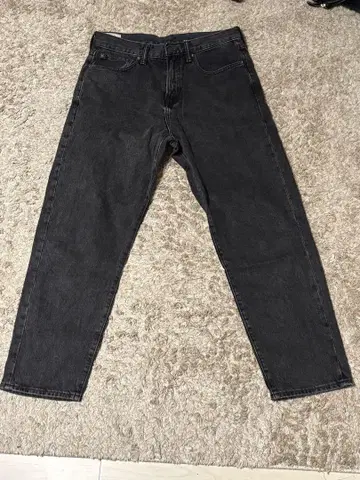 GAP RELAXED TAPER 블랙 데님 31/30