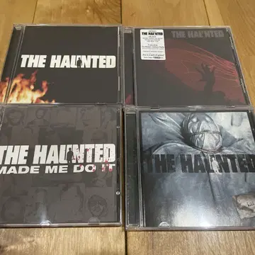 The Haunted / CD 4장 세트