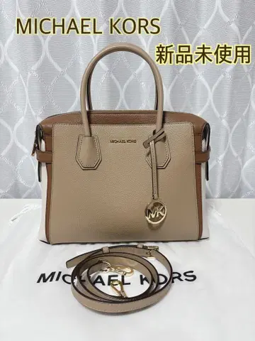 미사용 새상품 MICHAEL KORS 베이지 브라운 핸드백 숄더
