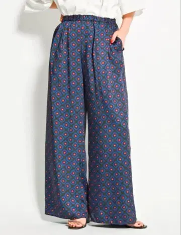 CITYSHOP 프린트 이지 팬츠 카키