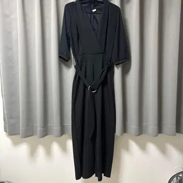 올인원 여성용 포멀 식사 모임 깔끔 S 블랙