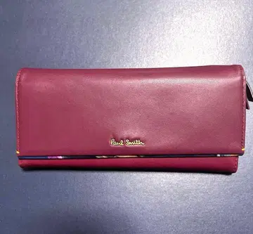 [ PaulSmith/폴스미스 ] 여성용 가죽 장지갑 버건디