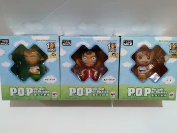 원피스 POP 밀짚모자 극장 피규어 3개 세트