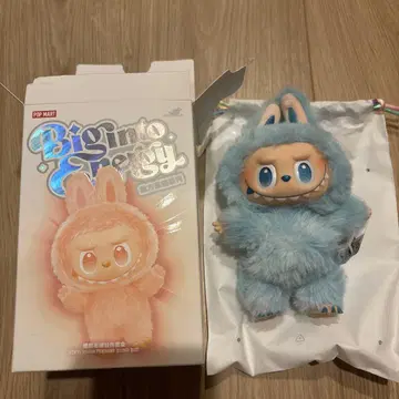 POP MART Biginto Nessy 스카이블루 봉제 인형