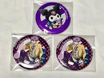 팬텀 버스터즈 파보테리아 산리오 콜라보 칸자키 캔뱃지 3개 세트