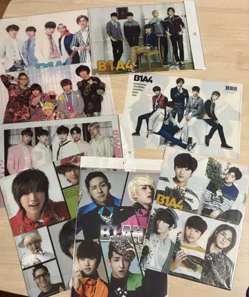 [ 새상품 ] B1A4 클리어 파일 세트 2