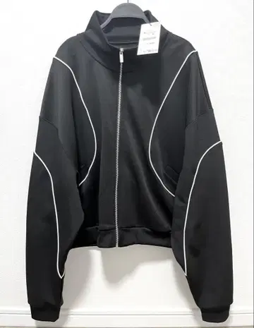 택 포함 미사용 새상품 ZARA XL 블랙 맨투맨 아우터