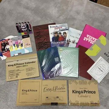 King & Prince 팜플렛 달력 묶음 판매 킹프리