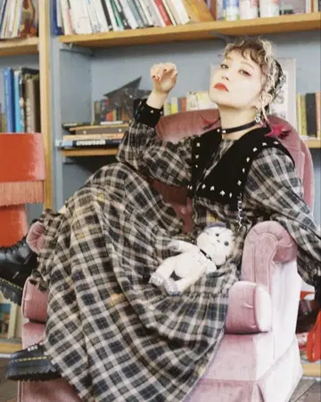 ROY LiSA 체크 원피스