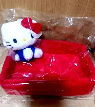 새상품 키티 마스코트 포함 소품함