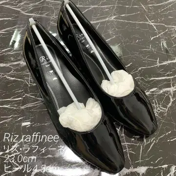 리즈 라피네 우천 겸용 3E 에나멜 플레인 펌프스 Riz raffinee