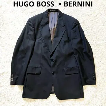 최고급 HUGO BOSS x BERNINI 테일러드 자켓 블랙