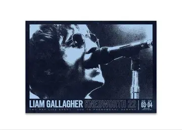 Liam Gallagher Knebworth 22 A2 사진 프린트