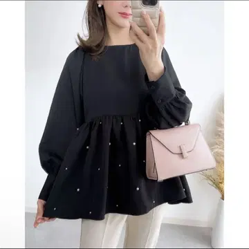 [ ZOZO 한정판 ] 펄 페플럼 튜닉
