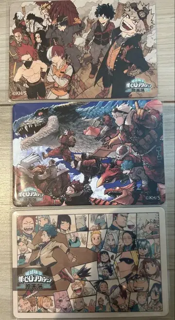 나의 히어로 아카데미아 원화전 마그넷 스티커