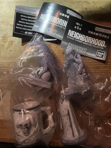NEIGHBORHOOD INCENSE COLLECTION 가챠 4종 세트