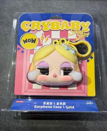 CRYBABY SHINY SHINY 시리즈 이어폰 케이스 [ 골드 ]